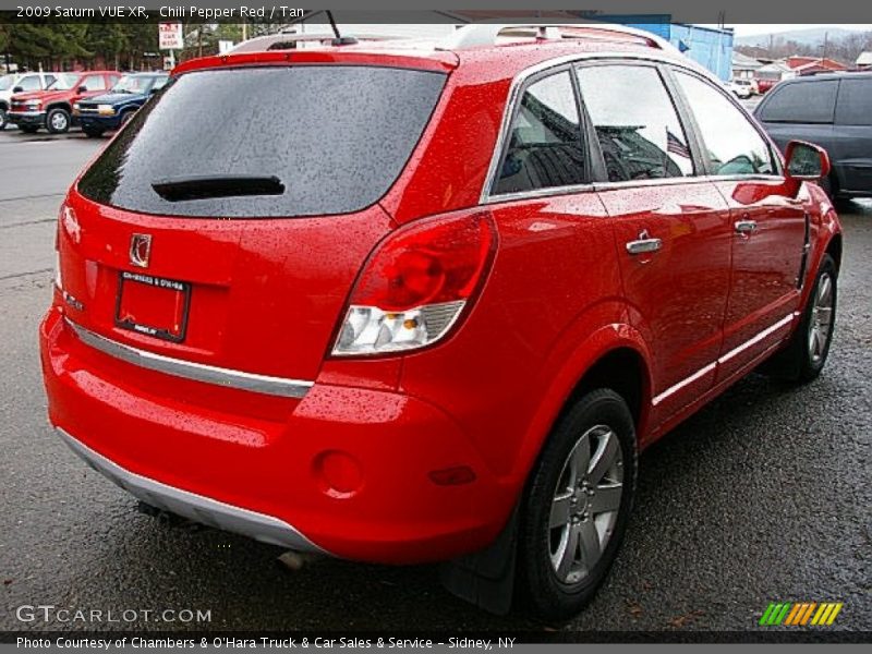 Chili Pepper Red / Tan 2009 Saturn VUE XR