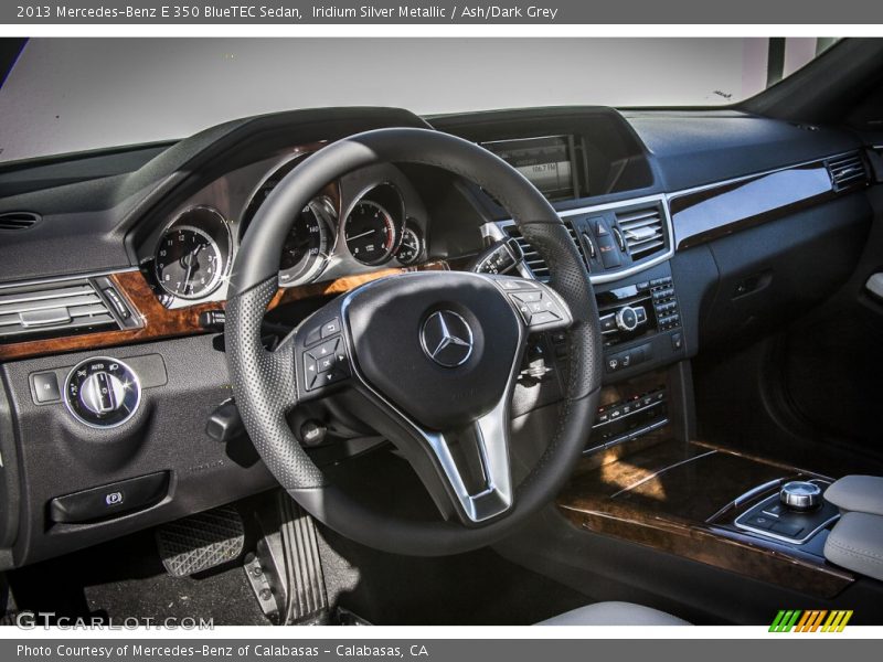 Iridium Silver Metallic / Ash/Dark Grey 2013 Mercedes-Benz E 350 BlueTEC Sedan