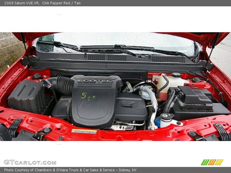  2009 VUE XR Engine - 2.4 Liter DOHC 16-Valve Ecotec 4 Cylinder