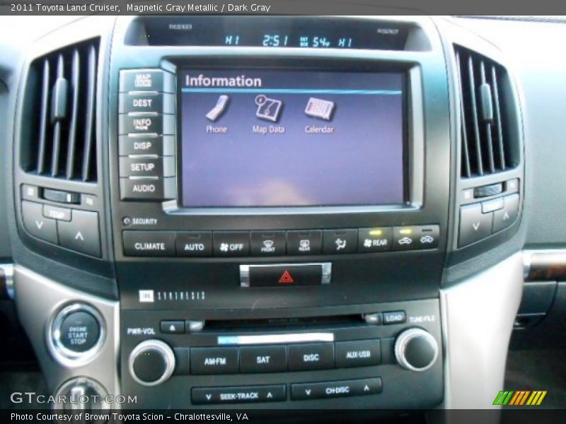 Magnetic Gray Metallic / Dark Gray 2011 Toyota Land Cruiser