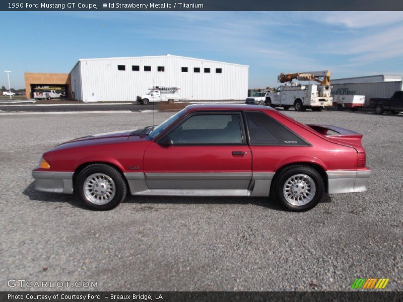  1990 Mustang GT Coupe Wild Strawberry Metallic