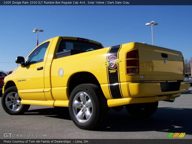 Solar Yellow / Dark Slate Gray 2005 Dodge Ram 1500 SLT Rumble Bee Regular Cab 4x4