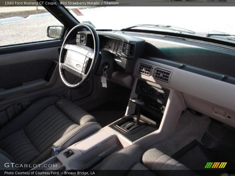 Dashboard of 1990 Mustang GT Coupe