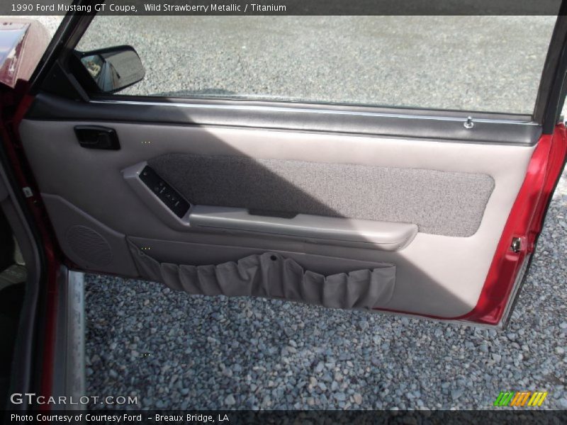 Door Panel of 1990 Mustang GT Coupe