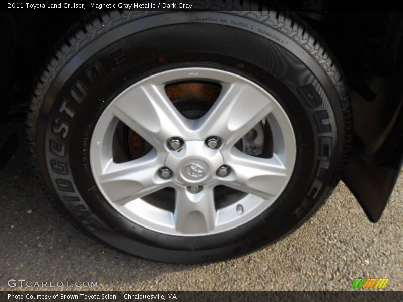 Magnetic Gray Metallic / Dark Gray 2011 Toyota Land Cruiser