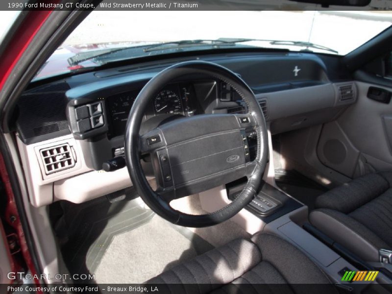 Dashboard of 1990 Mustang GT Coupe