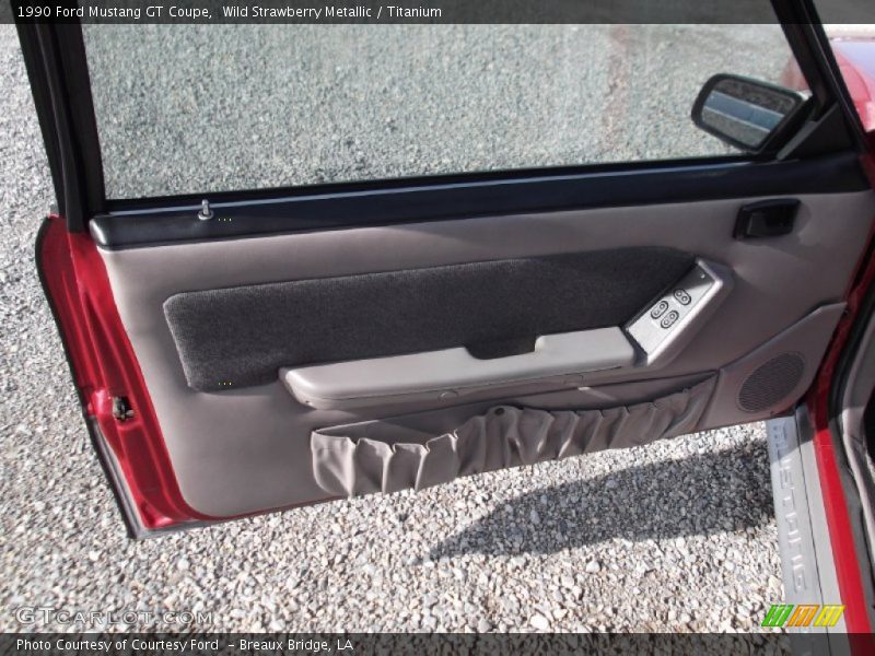 Door Panel of 1990 Mustang GT Coupe