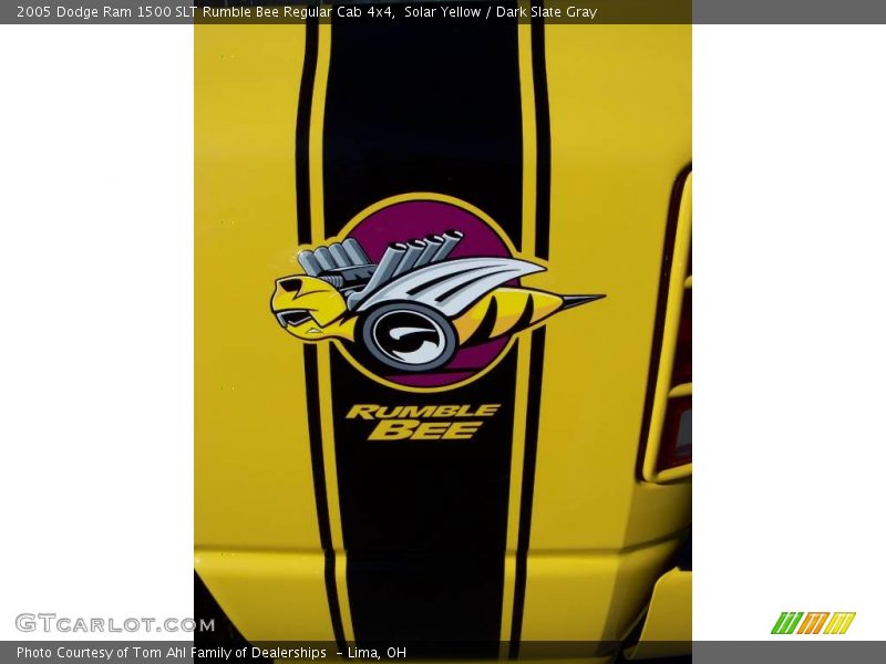 Solar Yellow / Dark Slate Gray 2005 Dodge Ram 1500 SLT Rumble Bee Regular Cab 4x4