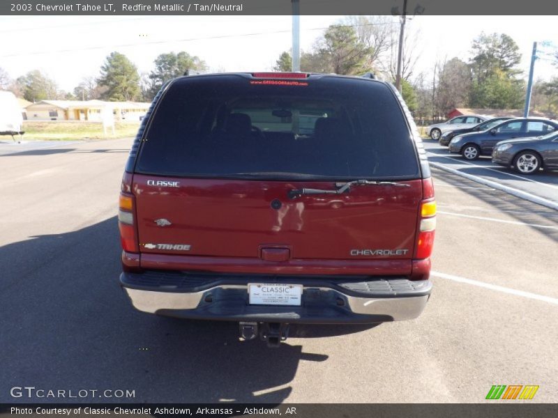 Redfire Metallic / Tan/Neutral 2003 Chevrolet Tahoe LT