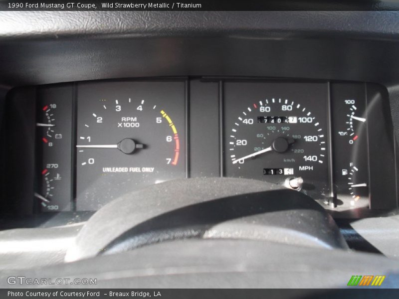  1990 Mustang GT Coupe GT Coupe Gauges