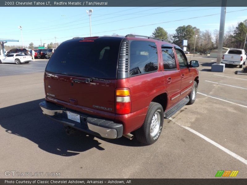 Redfire Metallic / Tan/Neutral 2003 Chevrolet Tahoe LT