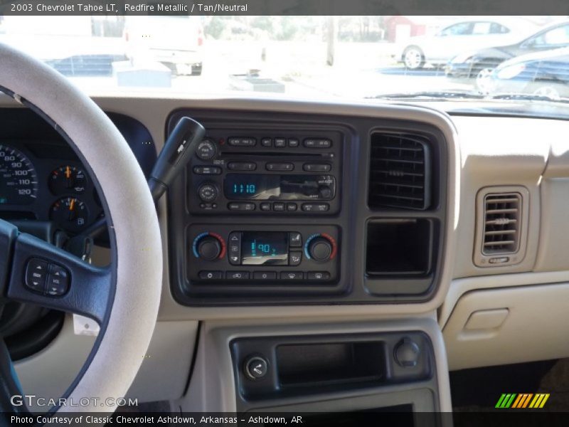 Redfire Metallic / Tan/Neutral 2003 Chevrolet Tahoe LT