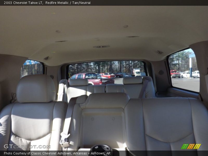 Redfire Metallic / Tan/Neutral 2003 Chevrolet Tahoe LT