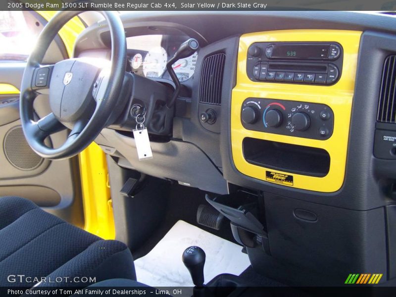 Solar Yellow / Dark Slate Gray 2005 Dodge Ram 1500 SLT Rumble Bee Regular Cab 4x4