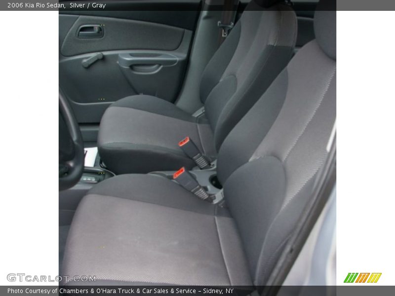 Silver / Gray 2006 Kia Rio Sedan