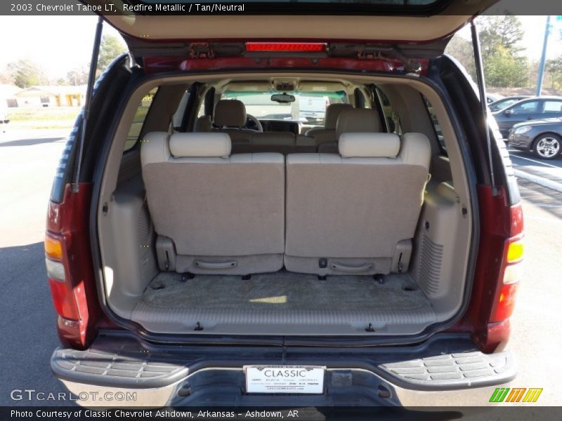 Redfire Metallic / Tan/Neutral 2003 Chevrolet Tahoe LT