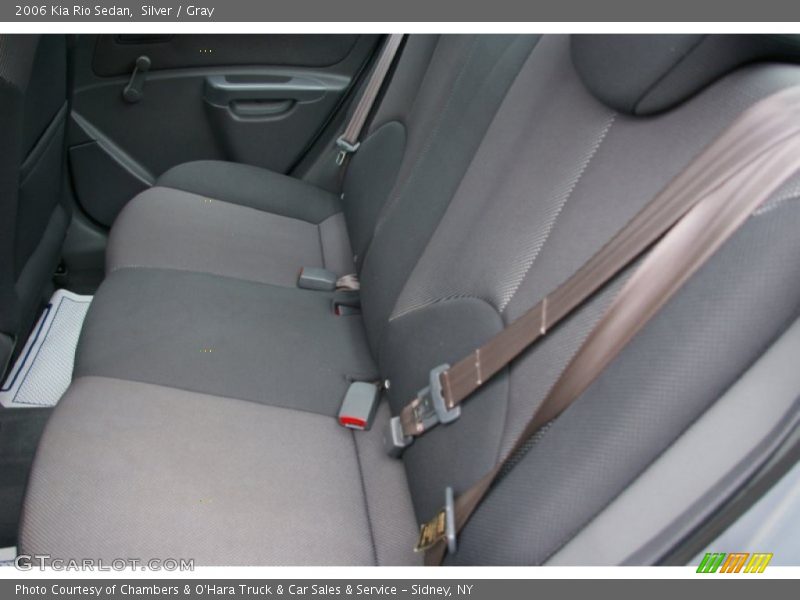 Silver / Gray 2006 Kia Rio Sedan