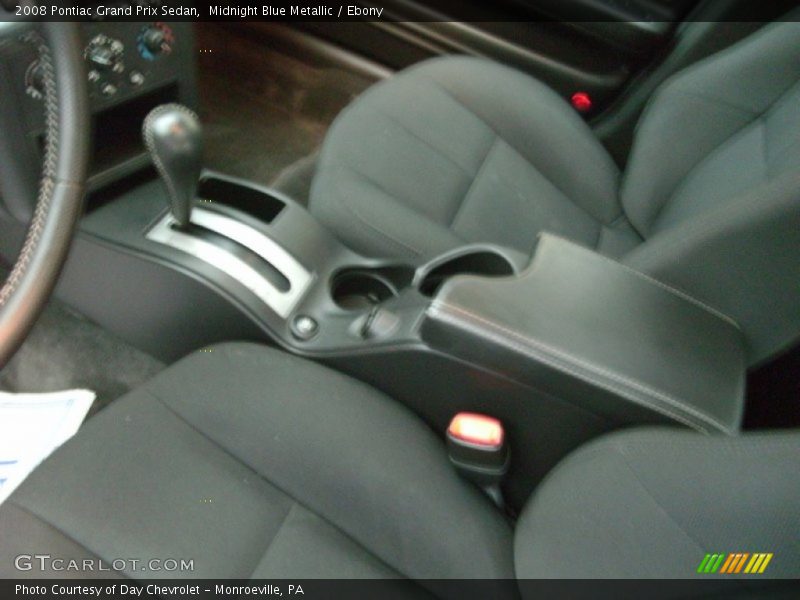 Midnight Blue Metallic / Ebony 2008 Pontiac Grand Prix Sedan