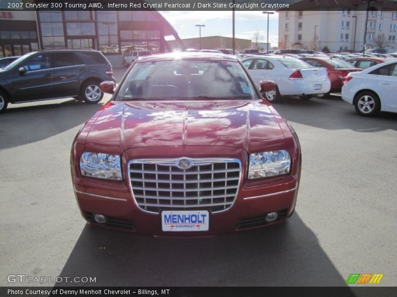 Inferno Red Crystal Pearlcoat / Dark Slate Gray/Light Graystone 2007 Chrysler 300 Touring AWD