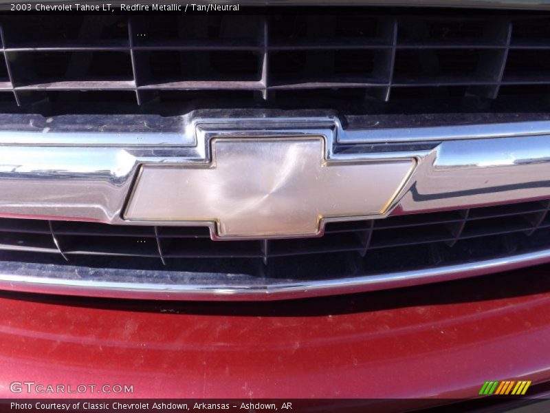 Redfire Metallic / Tan/Neutral 2003 Chevrolet Tahoe LT