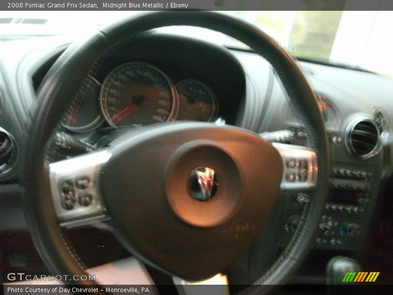 Midnight Blue Metallic / Ebony 2008 Pontiac Grand Prix Sedan