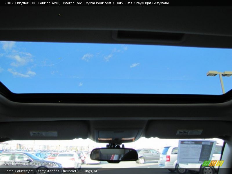 Inferno Red Crystal Pearlcoat / Dark Slate Gray/Light Graystone 2007 Chrysler 300 Touring AWD