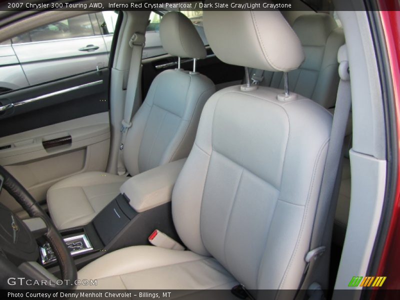 Inferno Red Crystal Pearlcoat / Dark Slate Gray/Light Graystone 2007 Chrysler 300 Touring AWD