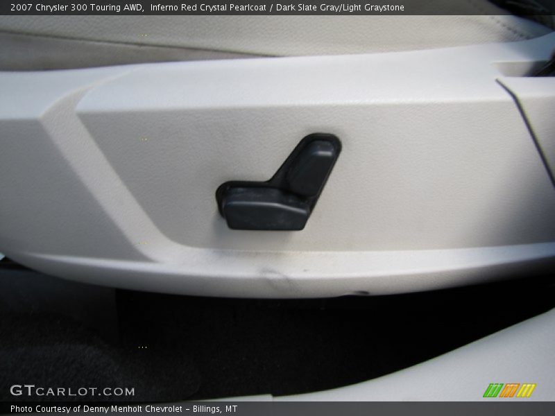 Inferno Red Crystal Pearlcoat / Dark Slate Gray/Light Graystone 2007 Chrysler 300 Touring AWD