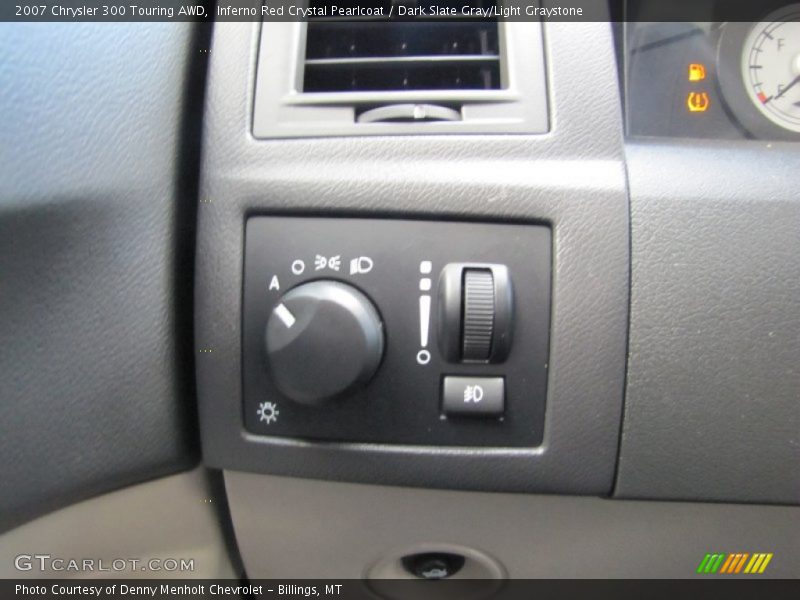 Inferno Red Crystal Pearlcoat / Dark Slate Gray/Light Graystone 2007 Chrysler 300 Touring AWD