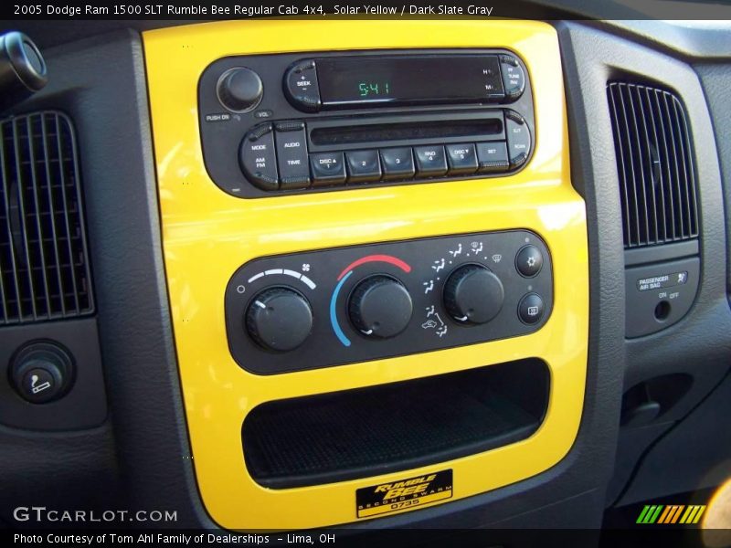 Solar Yellow / Dark Slate Gray 2005 Dodge Ram 1500 SLT Rumble Bee Regular Cab 4x4