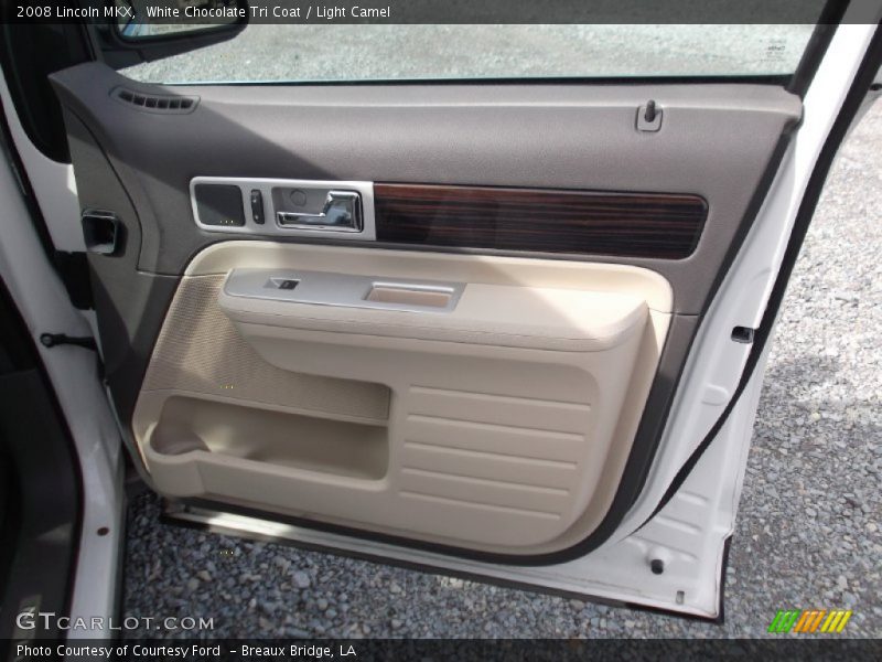 White Chocolate Tri Coat / Light Camel 2008 Lincoln MKX