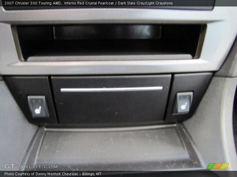 Inferno Red Crystal Pearlcoat / Dark Slate Gray/Light Graystone 2007 Chrysler 300 Touring AWD