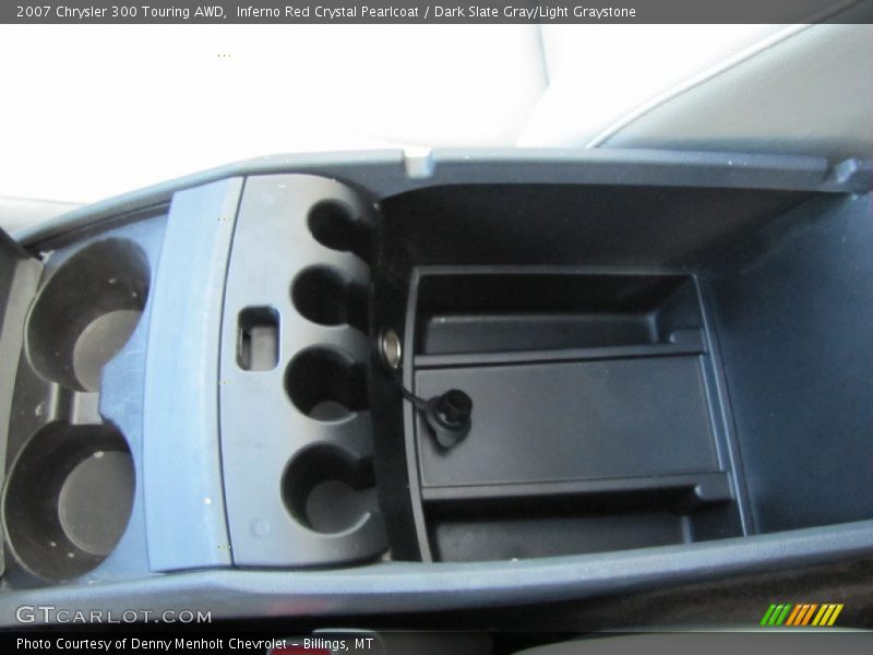 Inferno Red Crystal Pearlcoat / Dark Slate Gray/Light Graystone 2007 Chrysler 300 Touring AWD