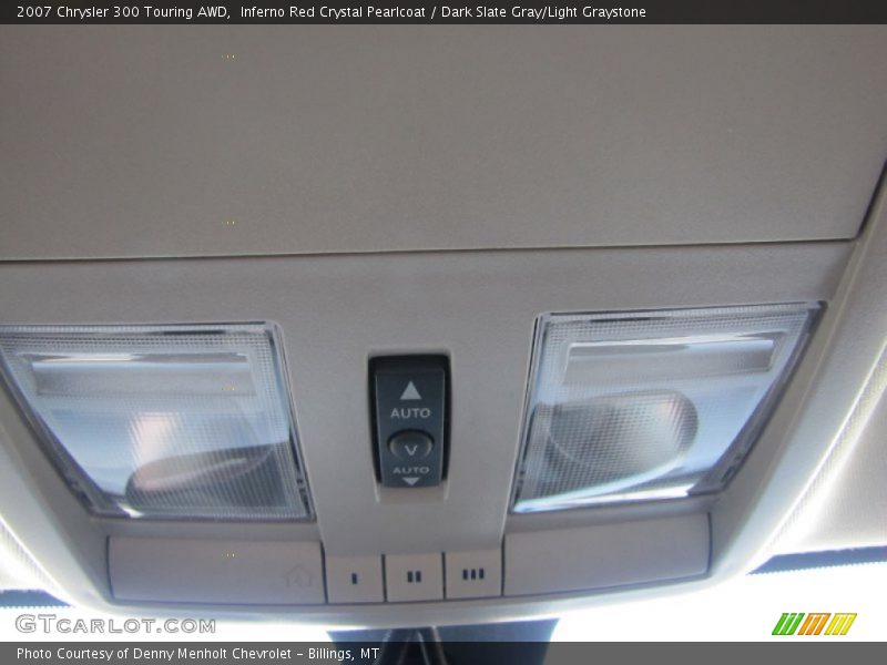 Inferno Red Crystal Pearlcoat / Dark Slate Gray/Light Graystone 2007 Chrysler 300 Touring AWD