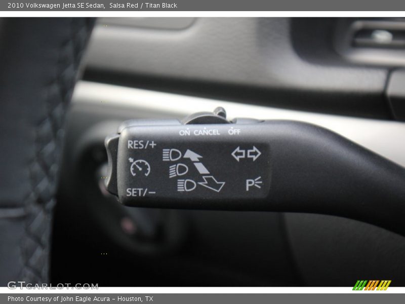 Salsa Red / Titan Black 2010 Volkswagen Jetta SE Sedan