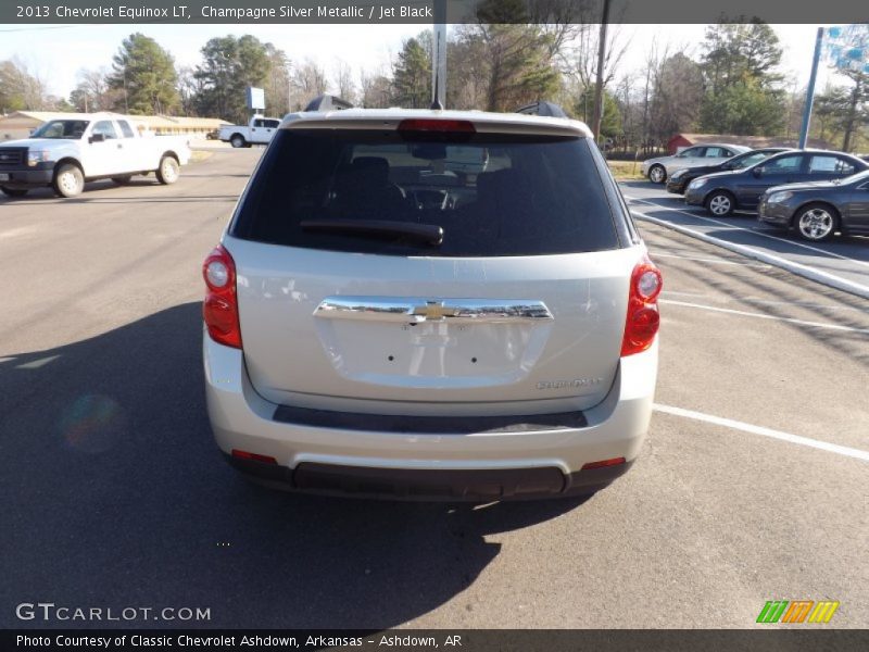 Champagne Silver Metallic / Jet Black 2013 Chevrolet Equinox LT