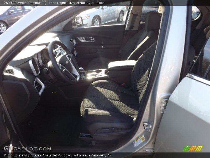 Champagne Silver Metallic / Jet Black 2013 Chevrolet Equinox LT