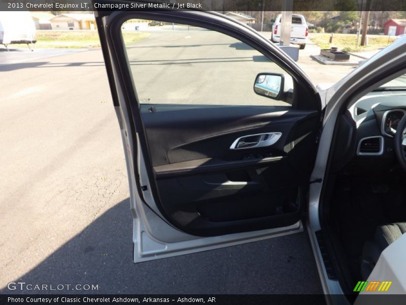 Champagne Silver Metallic / Jet Black 2013 Chevrolet Equinox LT