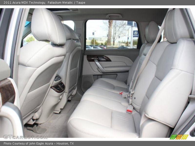 Palladium Metallic / Taupe 2011 Acura MDX Technology