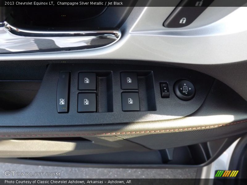 Champagne Silver Metallic / Jet Black 2013 Chevrolet Equinox LT