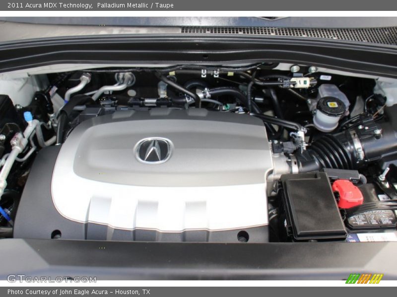 Palladium Metallic / Taupe 2011 Acura MDX Technology