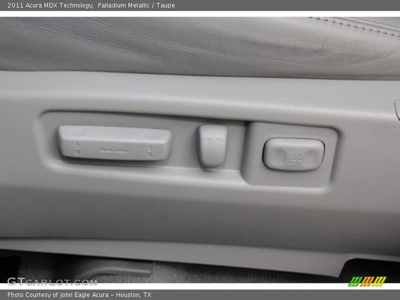 Palladium Metallic / Taupe 2011 Acura MDX Technology