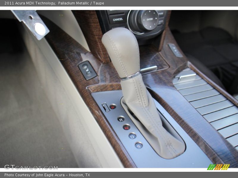 Palladium Metallic / Taupe 2011 Acura MDX Technology
