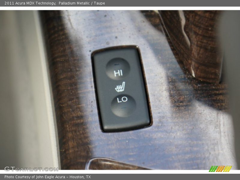 Palladium Metallic / Taupe 2011 Acura MDX Technology