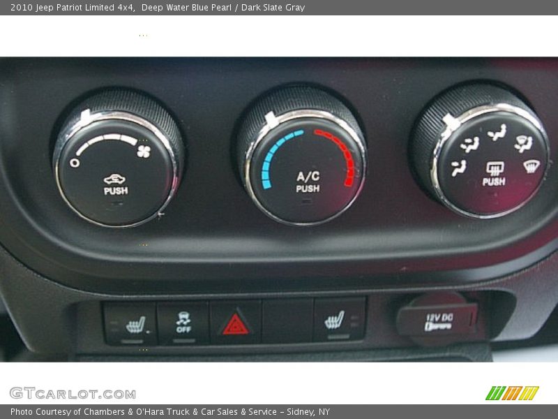 Deep Water Blue Pearl / Dark Slate Gray 2010 Jeep Patriot Limited 4x4