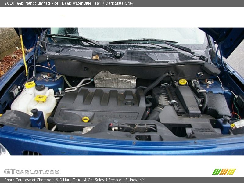 Deep Water Blue Pearl / Dark Slate Gray 2010 Jeep Patriot Limited 4x4