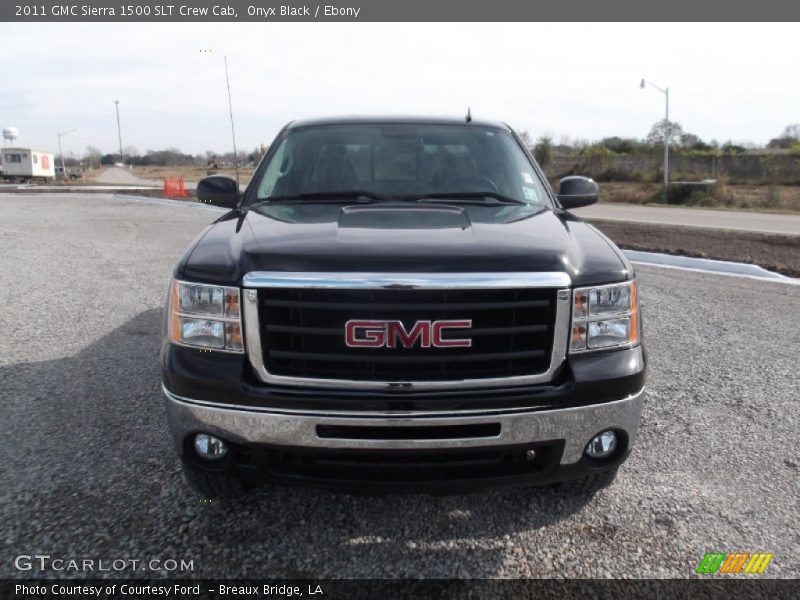 Onyx Black / Ebony 2011 GMC Sierra 1500 SLT Crew Cab
