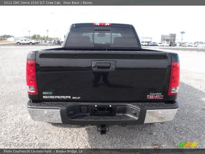 Onyx Black / Ebony 2011 GMC Sierra 1500 SLT Crew Cab