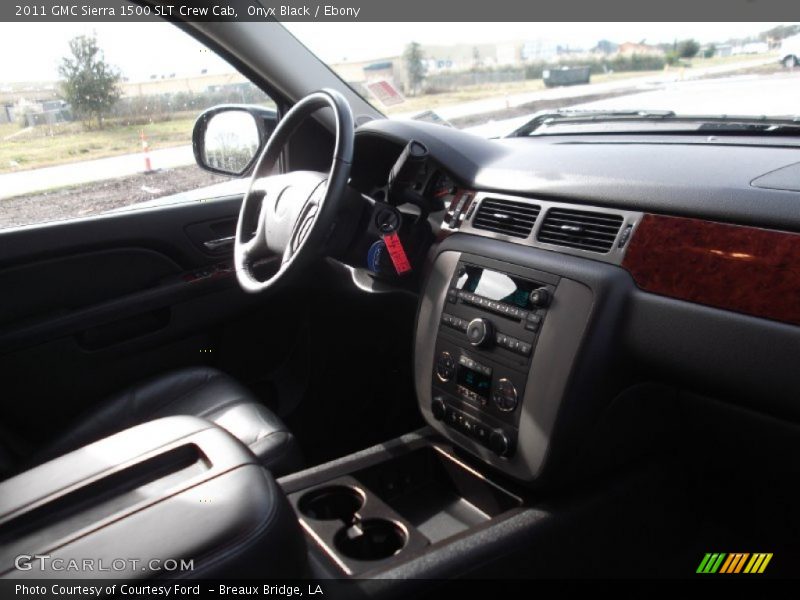 Onyx Black / Ebony 2011 GMC Sierra 1500 SLT Crew Cab