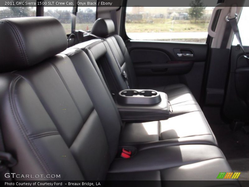 Onyx Black / Ebony 2011 GMC Sierra 1500 SLT Crew Cab